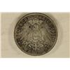 Image 2 : 1901-A GERMAN PRUSSIA SILVER 2 MARK AU/UNC .3215