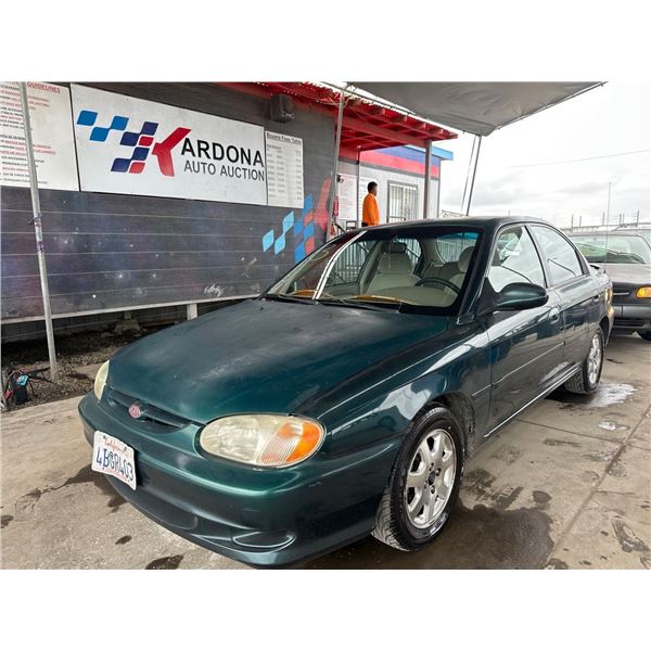 2001 KIA SEPHIA