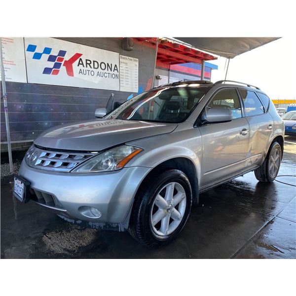 2003 NISSAN MURANO