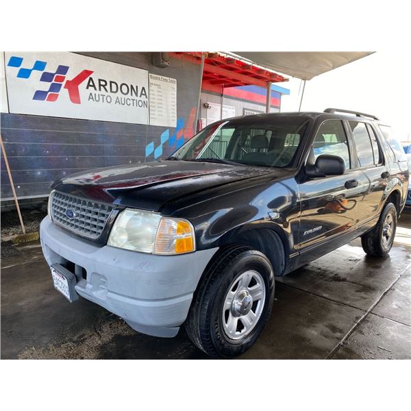 2002 FORD EXPLORER