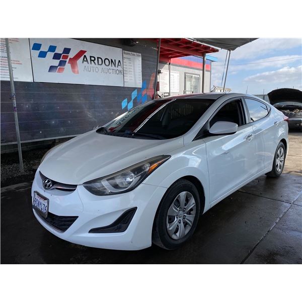 2016 HYUNDAI ELANTRA