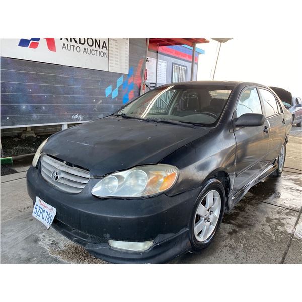 2003 TOYOTA COROLLA