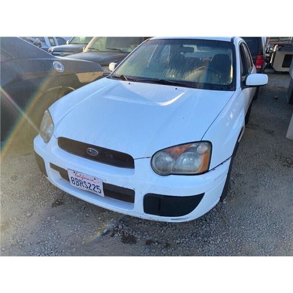 2004 SUBARU IMPREZA