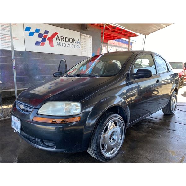 2006 CHEVROLET AVEO