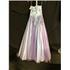 Image 1 : FUCHSIA STRAPLESS GOWN, DAILY RENTAL PRICE $105