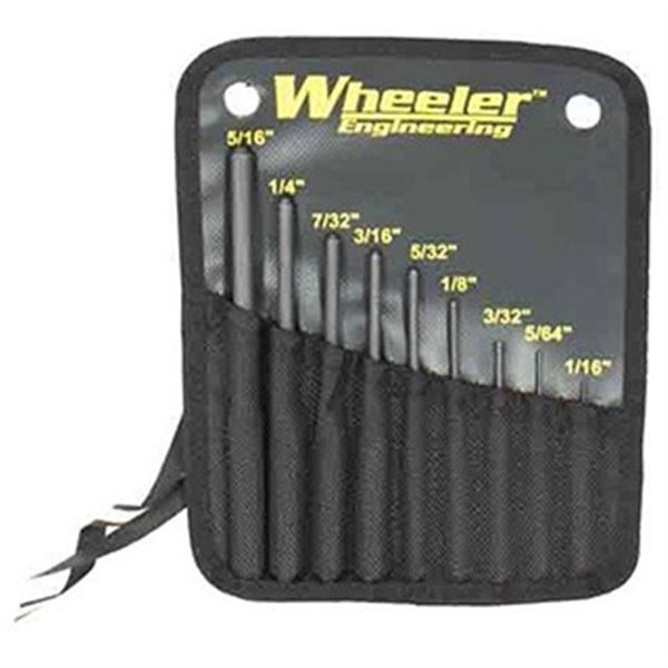 WHEELER ROLL PIN PUNCH SET
