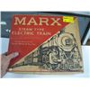 Image 1 : MARKS STEAM TYPE ELECTRIC TRAIN SET IN ORIGINAL BOX