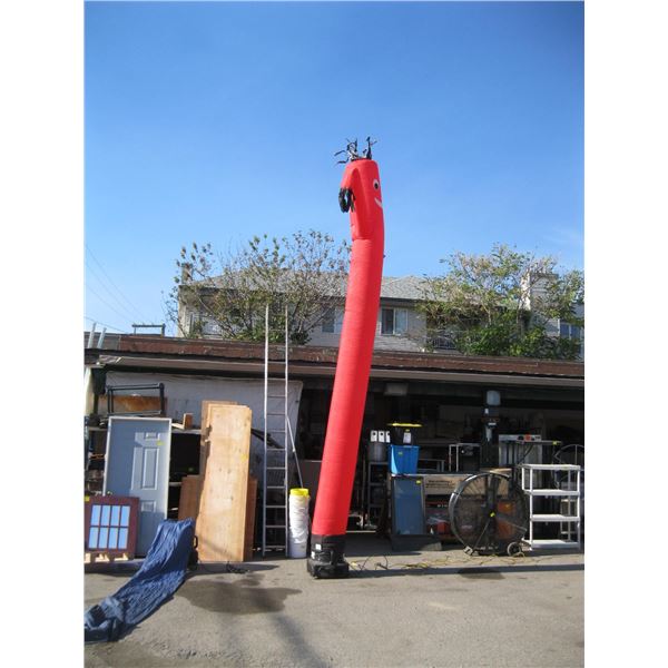 RED INFLATABLE WAVING MAN