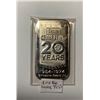 Image 1 : 1 OZ FINE SILVER .999 SEARS CELEBRATING 20 YEARS IN BC (1954-1974) (TAX EXEMPT)