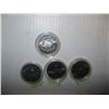 Image 2 : 4 COLLECTABLE CANADIAN DOLLAR COINS