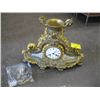 Image 1 : HYRMARC PARIS METAL ENCASED CLOCK W/KEY & PENDULUM