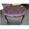 Image 1 : UPHOLSTERED WOOD FRAME STOOL