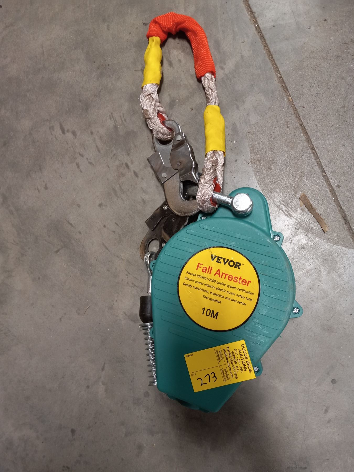 VEVOR FALL ARRESTOR, 10 METER