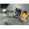 Image 2 : 4 BOXES OF MISC: LAG BOLTS, CLAMPS, ETC.