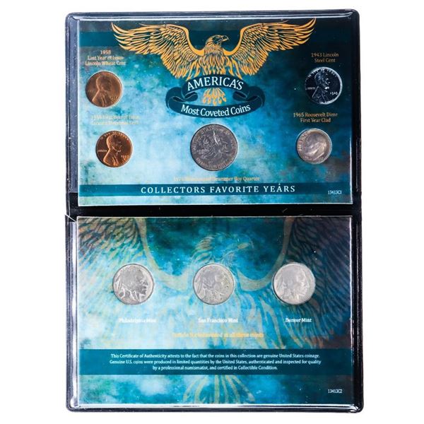 American Coin Treasure America's Most Coveted Coins Set