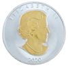 Image 2 : Maple Leaf Clad Silver & Gold Clad Overlay, Limited Edition