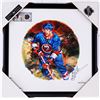Image 1 : "Dennis Potvin" New York Islanders - Canvas Litho - Hand Signed w/ Special Issue Postage Stamp COA -