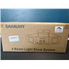 Image 4 : Lot of 1 Sahauhy 4-Beam Sound-Activated DJ/Party Stage Light