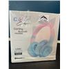 Image 1 : Lot of 1 Cat Ears Gaming Bluetooth Headset - Cotton Candy Pink/Blue