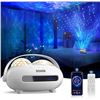 Image 1 : Lot of 1 Dohoii Star Ocean Wave Starry Galaxy Projector w/ Built-In Bluetooth Speaker & White Noise