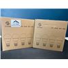 Image 1 : Lot of 2 Multi-Packs of E-Stone A21 Smart Wifi LED Light Bulbs - 4 Per Box/8 Smart Bulbs Total!