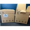 Image 2 : Lot of 2 Multi-Packs of E-Stone A21 Smart Wifi LED Light Bulbs - 4 Per Box/8 Smart Bulbs Total!