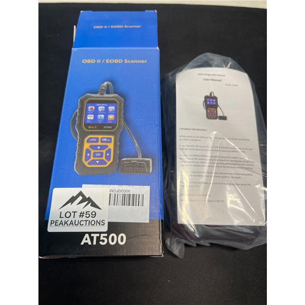 Lot of 1 Automative OBD II Scanner Tool - Brand New!