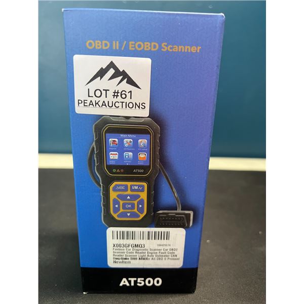 Lot of 1 Automative OBD II Scanner Tool - Brand New!