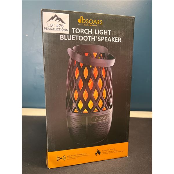 Lot of 1 DBSoars Torch Light Bluetooth Speakers - BRAND NEW SEALED!