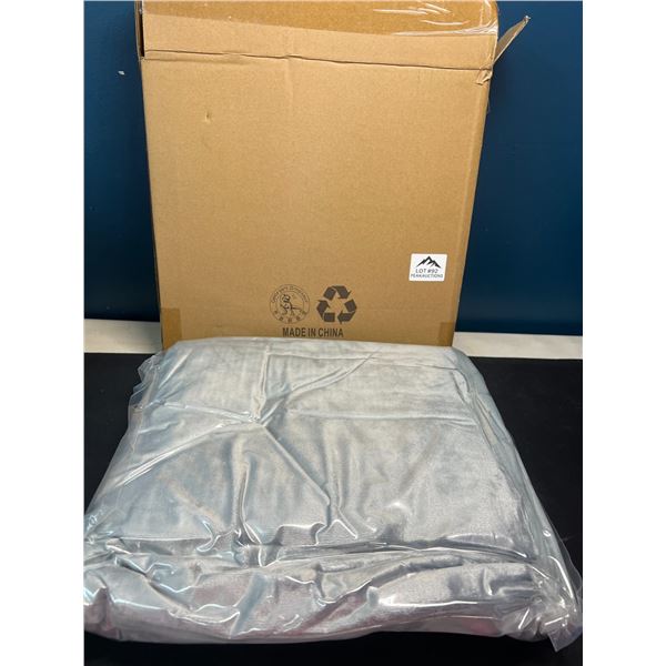 Lot of 1 Sherpa Fleece Blanket - Grey