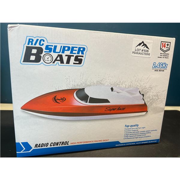 Lot of 1 R/C Super Boat