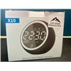 Image 1 : Lot of 1 Alarm Clock Radio Bluetooth Speaker