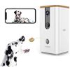 Image 1 : Lot of 1 Smart Cam Treater Pet Treat Dispenser; Interact & See/Speak with your Pet Anytime/Anywhere!