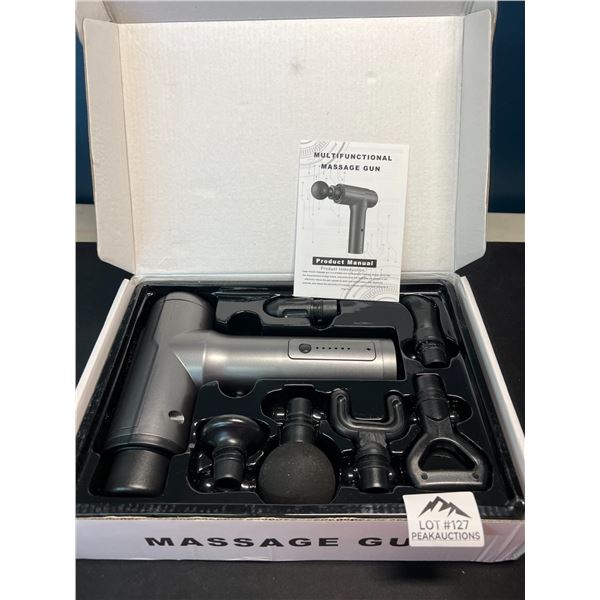 Lot of 1 Handheld Deep Tissue Massage Gun - Brand New!