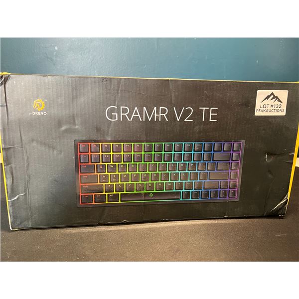 Lot of 1 Gramr V2 TE RGB Backlit Mechanical Gaming Keyboard