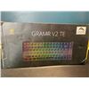Image 1 : Lot of 1 Gramr V2 TE RGB Backlit Mechanical Gaming Keyboard