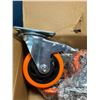 Image 2 : Lot of 1 Box of Heavy Duty 4inch Caster Wheels (4 Wheels)