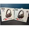 Image 1 : Lot of 2 LifeStudio L800 RGB Gaming Pro Over-Ear Stereo Headsets/Wireless Headphones