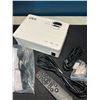 Image 2 : Lot of 1 QKK Mini LED Video Projector w/ Projector Screen