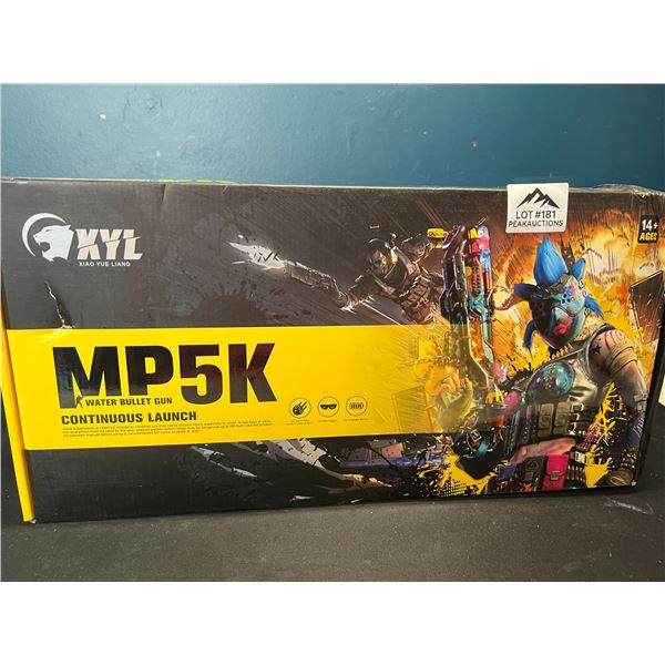 Lot of 1 MP5K Continuous Launch Electric Gel Ball Blaster Gun