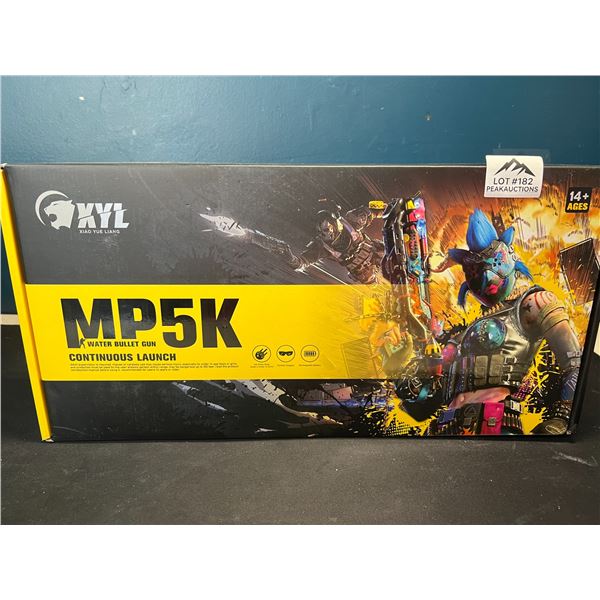 Lot of 1 MP5K Continuous Launch Electric Gel Ball Blaster Gun