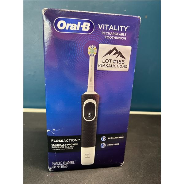 Lot of 1 Oral B Vitality Floss Action Rechargeable Electric Toothbrush