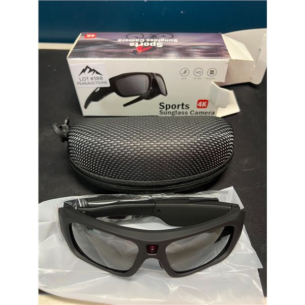 Lot of 1 Sports 4K Camera Sunglasses