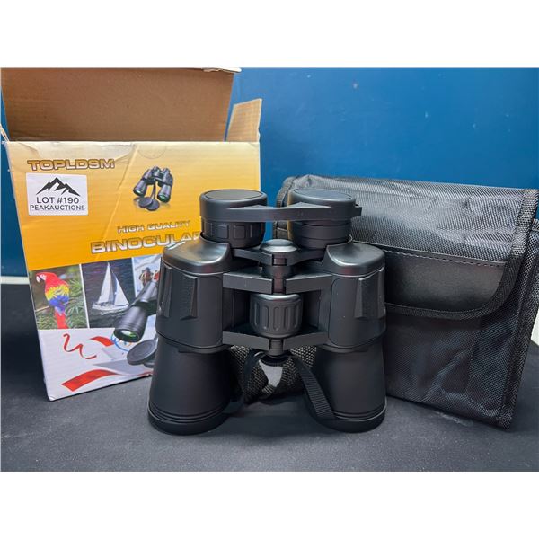 Lot of 1 Pair of High Quality Binoculars w/ Case
