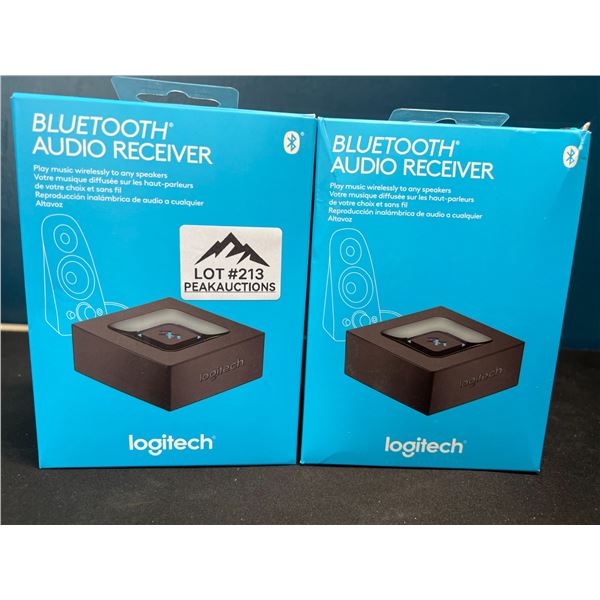 Lot of 2 Logitech Bluetooth Audio Receivers