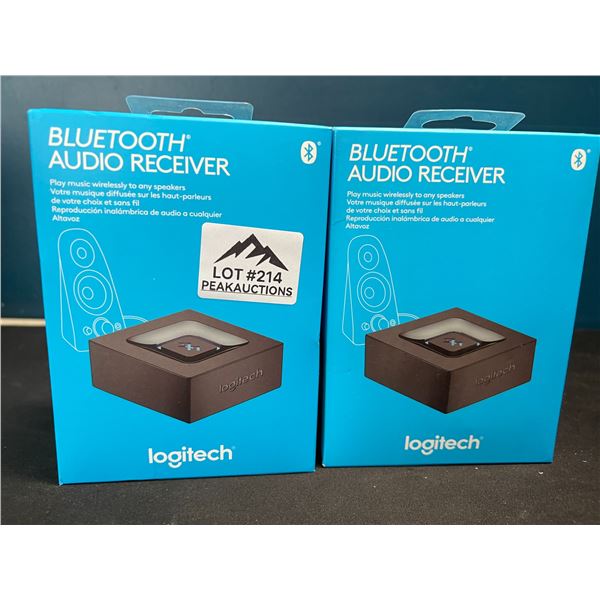 Lot of 2 Logitech Bluetooth Audio Receivers
