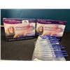 Image 1 : Lot of 2 Boxes of Advanced Teeth Whitening Gels - 10 Tubes per Box