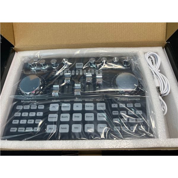 Lot of 1 Live Sound Card/Bluetooth Digital Audio Mixer