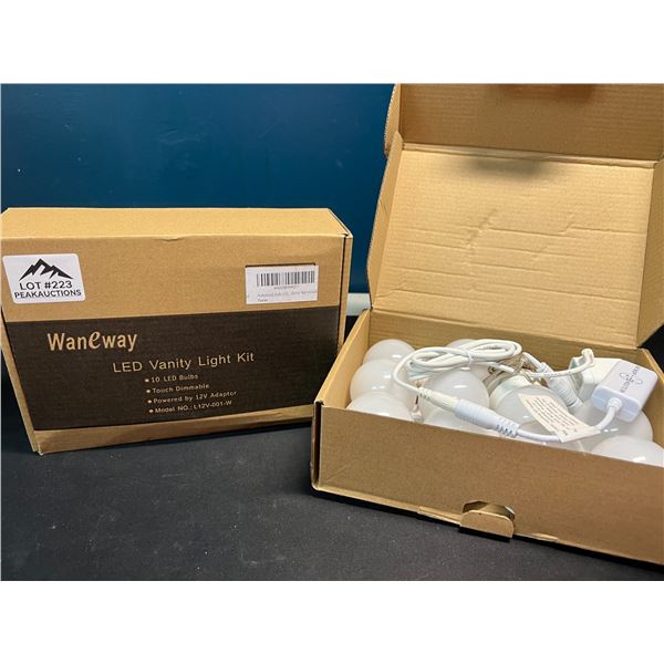 Lot of 2 Boxes of LED Vanity Light Kits