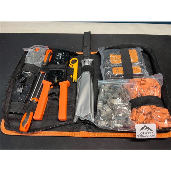 Lot of 1 Ethernet Cable Tool Kit